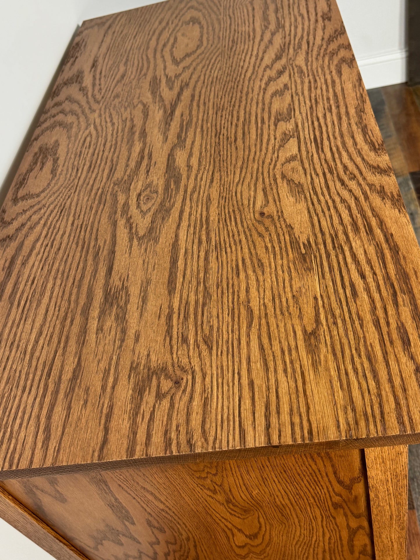 Oak Three Drawer Dresser