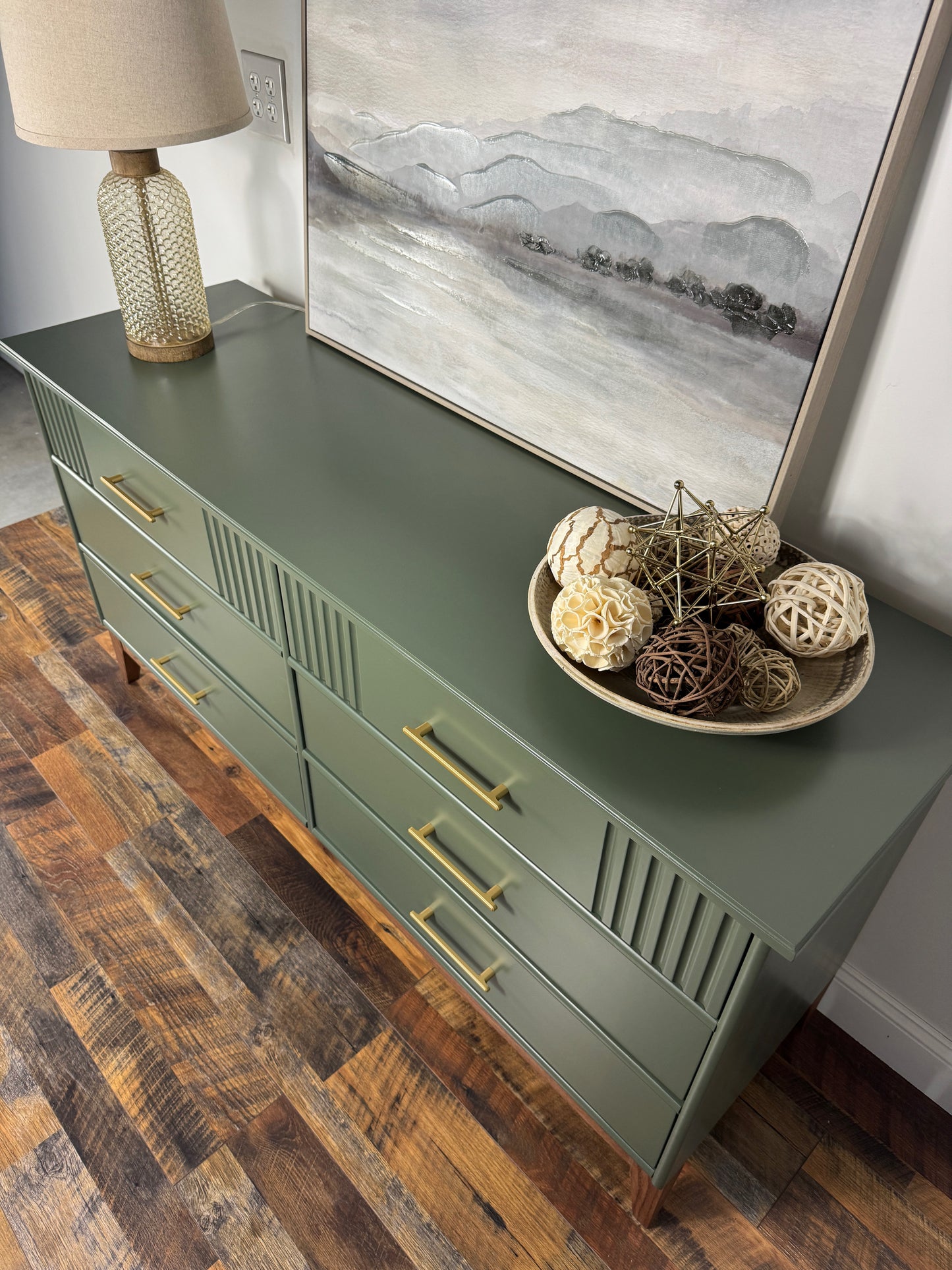 Ridgeline Collection - Mid Century Double Dresser