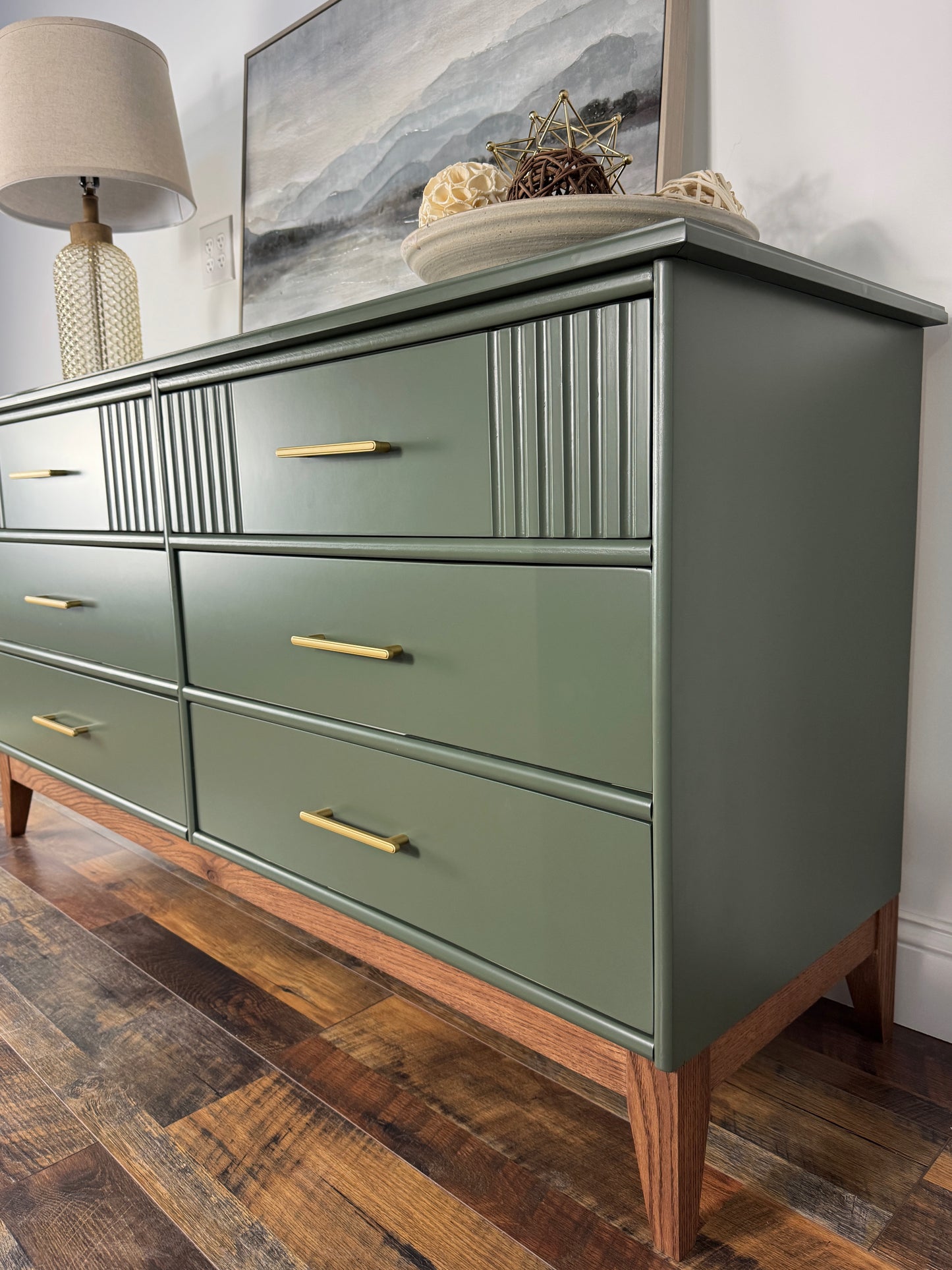 Ridgeline Collection - Mid Century Double Dresser