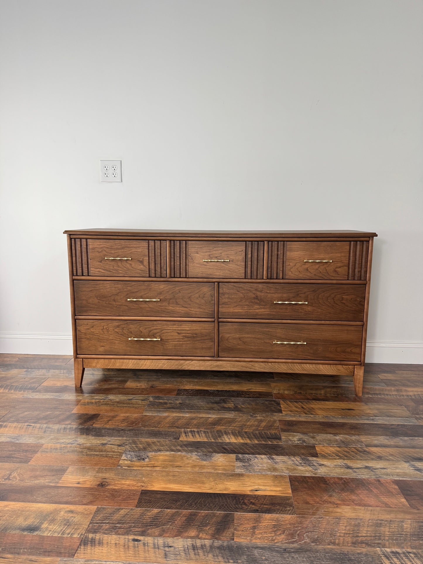 Ridgeline Collection - Mid Century 3 Over 4 Dresser