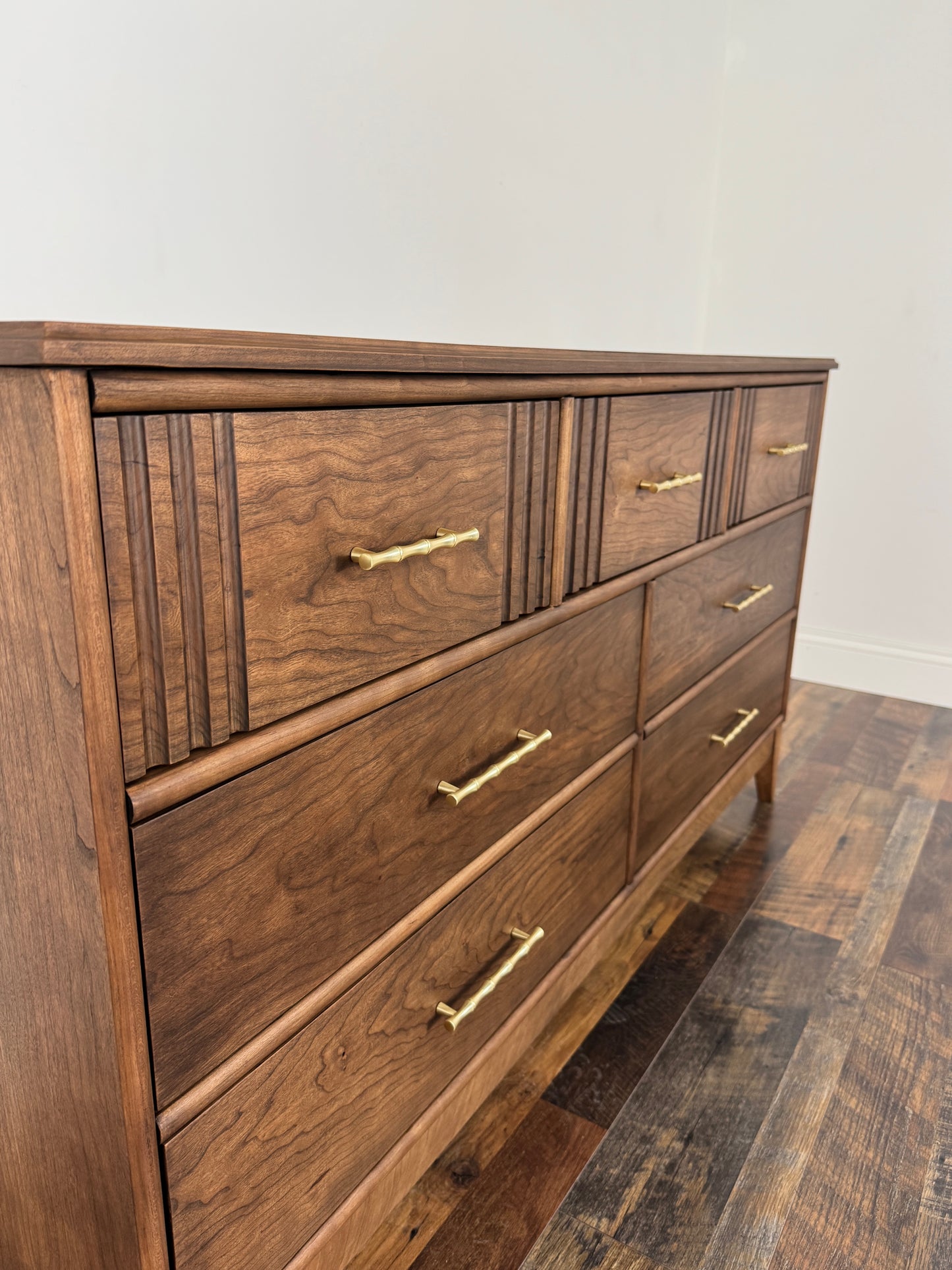 Ridgeline Collection - Mid Century 3 Over 4 Dresser