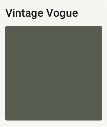 Paint Sample - Vintage Vogue