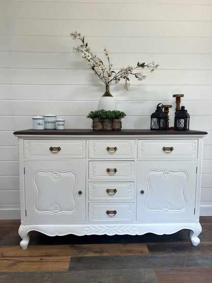 White Farmhouse French Style Buffet