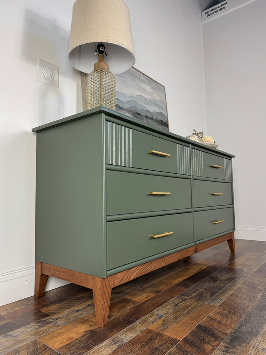 Ridgeline Collection - Mid Century Double Dresser