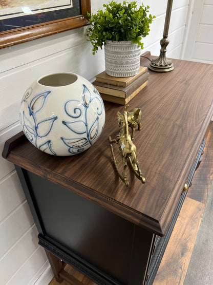 Antique Jacobean Style Sideboard Console Table